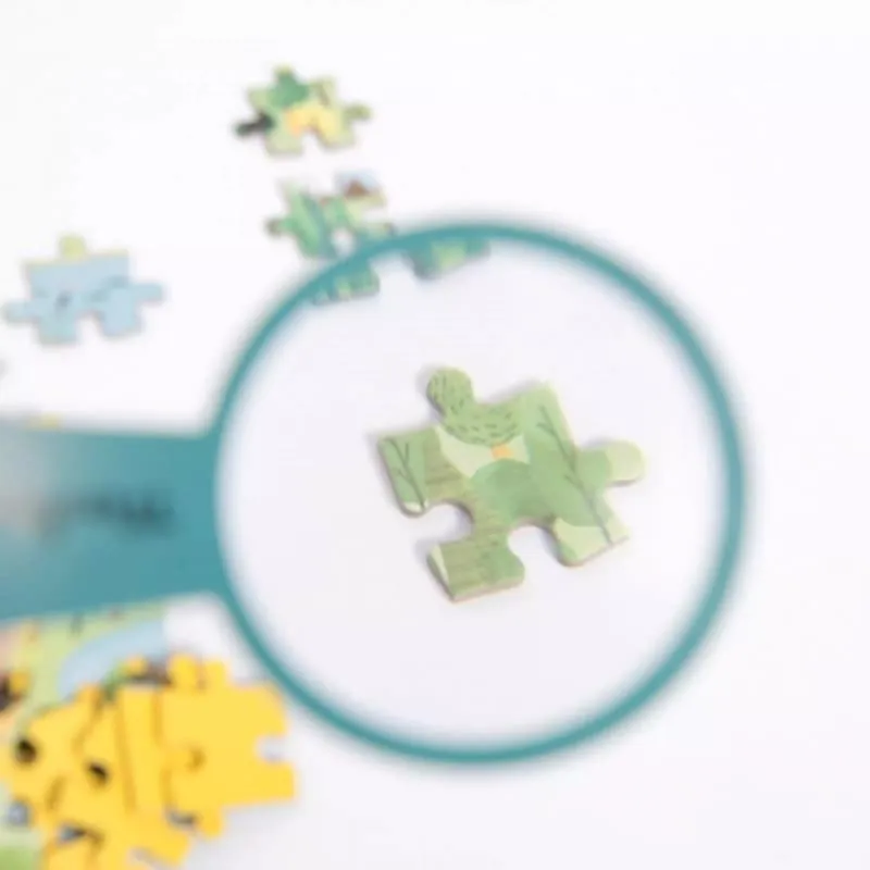 PUZZLE MOULIN ROTY - LE JARDIN DU MOULIN : LA FORET - 96 PIECES – Image 3