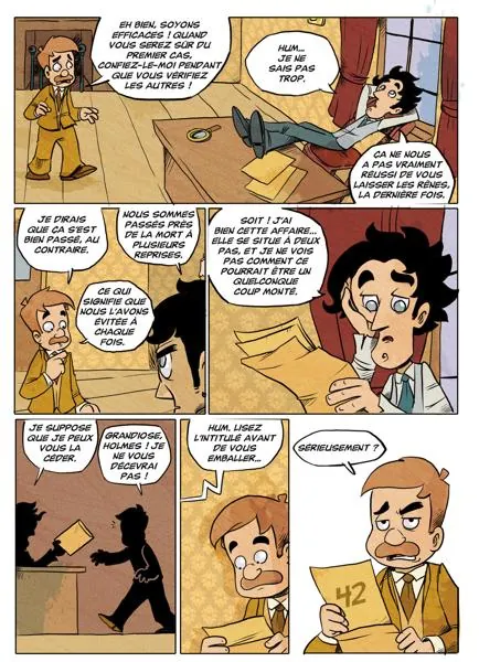 SHERLOCK HOLMES BD - TOME 2 : QUATRE ENQUÊTES DE SHERLOCK HOLMES – Image 3