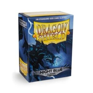 SLEEVES DRAGON SHIELD - CLASSIC NIGHT BLUE