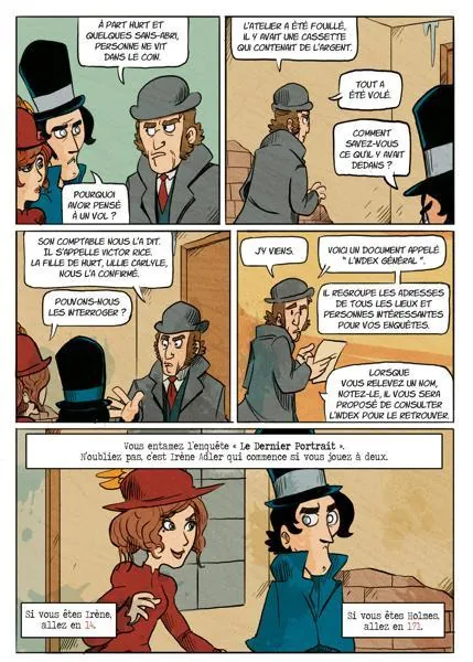 Sherlock Holmes et le défi d’Irène Adler