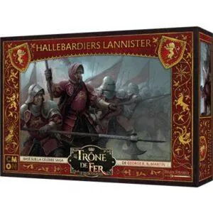 TRÔNE DE FER - HALLEBARDIERS LANNISTER