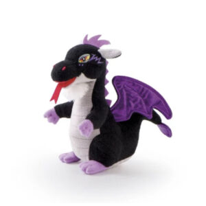 PELUCHE MINI DRAGON NOIR - TRUDI