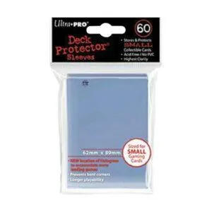 ULTRA PRO - 60 SLEEVES JAPONAIS TRANSPARENT