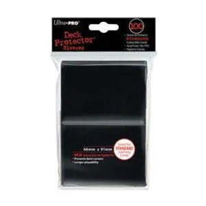 ULTRA PRO - PAQUET 100 SLEEVES STANDARD NOIR