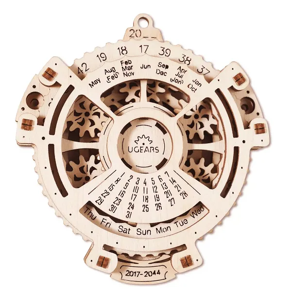 Méca-Calendrier Ugears – Puzzle 3d Mécanique en boi