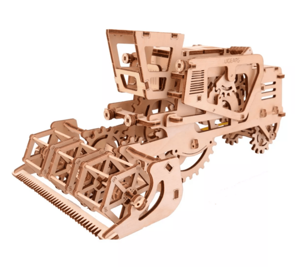 Moissonneuse-batteuse Ugears – Puzzle 3d Mécanique en bois