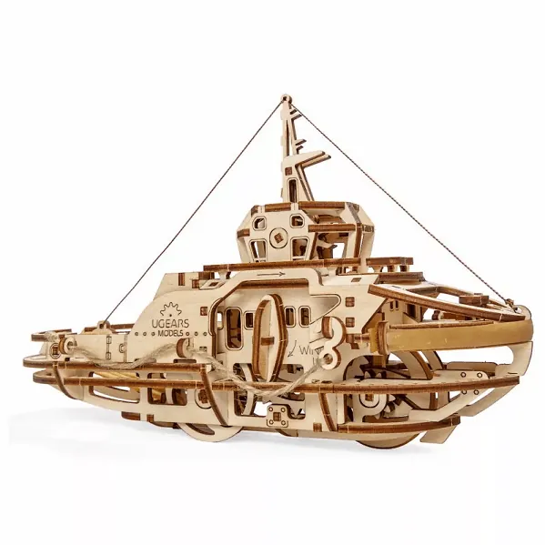 Remorqueur Ugears – Puzzle 3d en bois