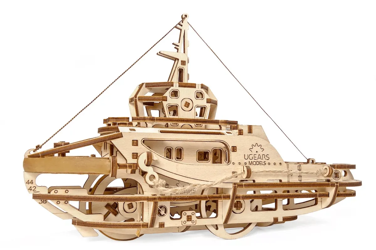 Remorqueur Ugears – Puzzle 3d en bois