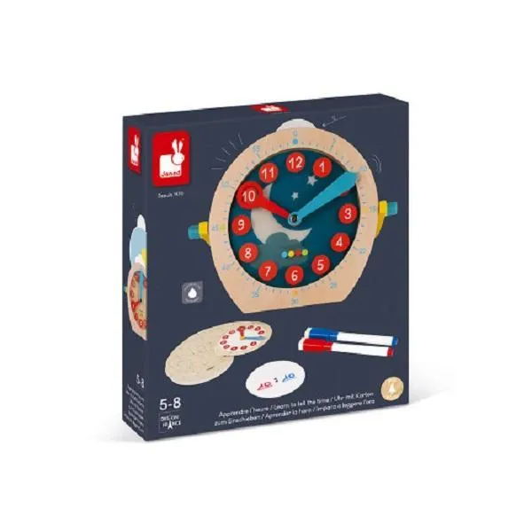 HORLOGE APPRENDRE L'HEURE - JANOD