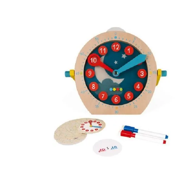 HORLOGE APPRENDRE L'HEURE - JANOD – Image 2