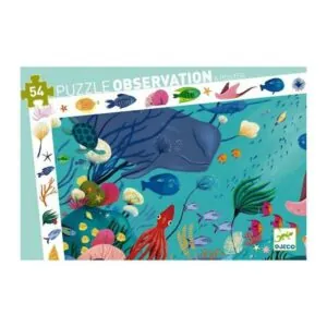 PUZZLE DJECO OBSERVATION : AQUATIQUE - 54 PIECES