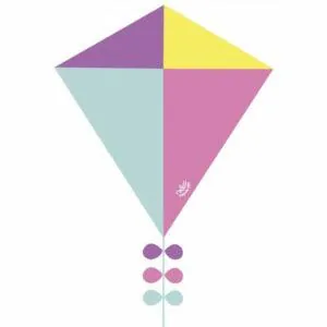 CERF VOLANT LOSANGE ROSE - VILAC