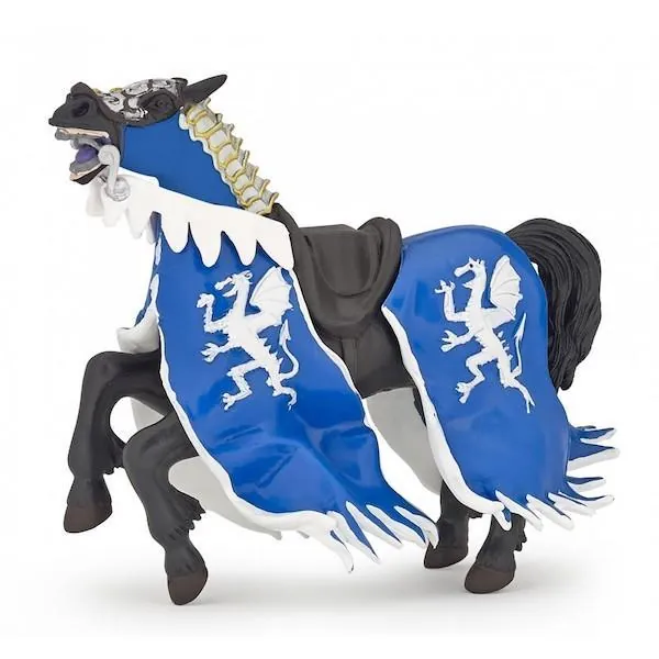 CHEVAL DU ROI AU DRAGON BLEU