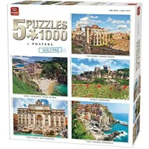 PUZZLE KING : VACANCES - 1000 PIECES