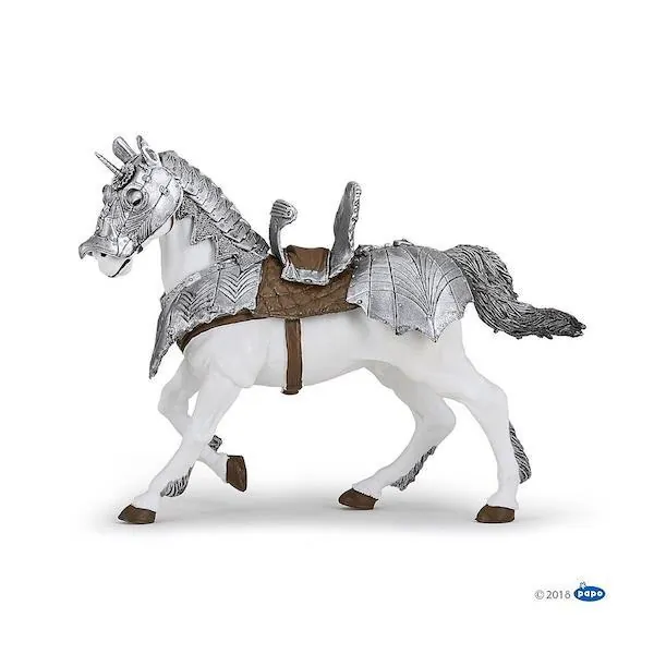 CHEVAL EN ARMURE - PAPO