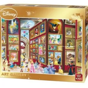 PUZZLE KING DISNEY : GALERIE D'ART - 1500 PIECES