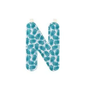 LETTRE TISSU N - LILLIPUTIENS