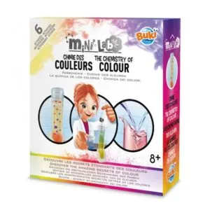 COFFRET MINI LAB CHIMIE DES COULEURS - BUKI