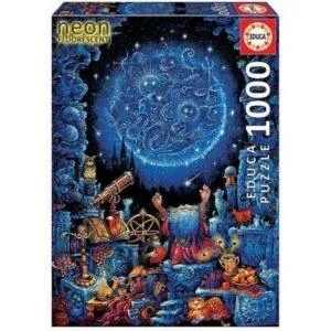 PUZZLE EDUCA - NEON FLUORESCENT : L'ASTROLOGUE - 1000 PIECES