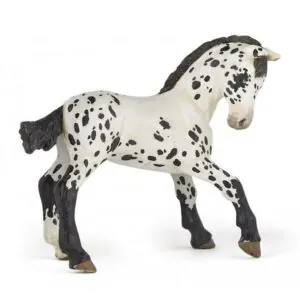 POULAIN APPALOOSA NOIR - PAPO