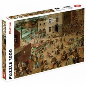 PUZZLE PIATNIK - BRUEGHEL : JARDIN D'ENFANTS - 1000 PIECES
