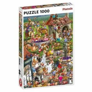 PUZZLE PIATNIK - F. RUYER : HISTOIRES DE VIN - 1000 PIECES