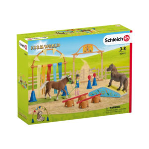 COFFRET ENTRAINEMENT AGILITY POUR PONEY - SCHLEICH