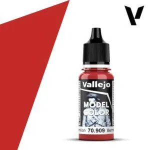 VALLEJO / PRINCE AUGUST - MODEL COLOR - ROUGE CADIUM VERMILLON