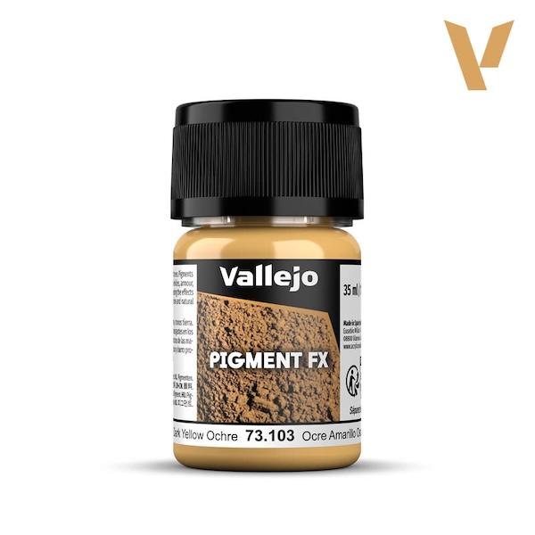 VALLEJO / PRINCE AUGUST - PIGMENT FX - OCRE JAUNE SOMBRE