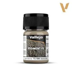 VALLEJO / PRINCE AUGUST - PIGMENT FX - TERRE DE SIENNE CLAIRE