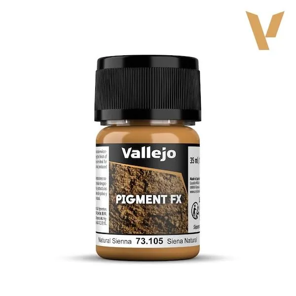 VALLEJO / PRINCE AUGUST - PIGMENT FX - TERRE DE SIENNE NATURELLE