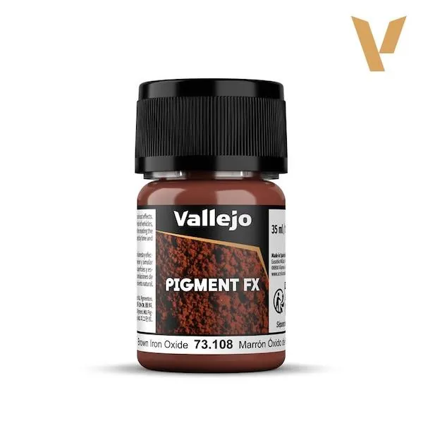 VALLEJO / PRINCE AUGUST - PIGMENT FX - MARRON OXYDE DE FER