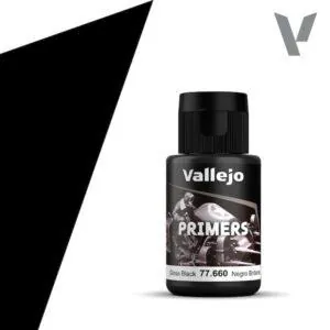 VALLEJO / PRINCE AUGUST - METAL COLOR - BASE NOIR BRILLANTE
