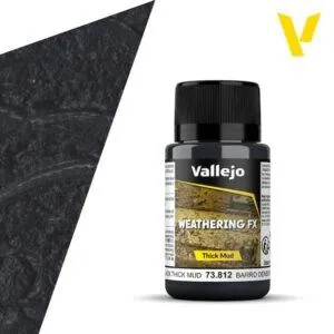 VALLEJO / PRINCE AUGUST - WEATHERING FX - BOUE EPAISSE NOIRE