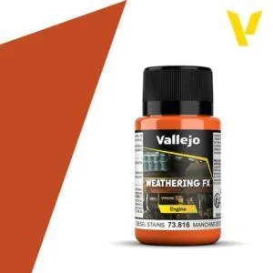 VALLEJO / PRINCE AUGUST - WEATHERING FX - EFFET MOTEUR TACHES DE DIESEL