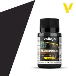 VALLEJO / PRINCE AUGUST - WEATHERING FX - EFFET MOTEUR PROJECTION DE PETROLE