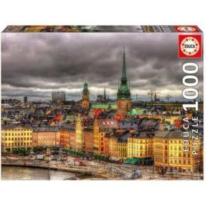 PUZZLE EDUCA : VUE DE STOCKHOLM SUEDE - 1000 PIECES