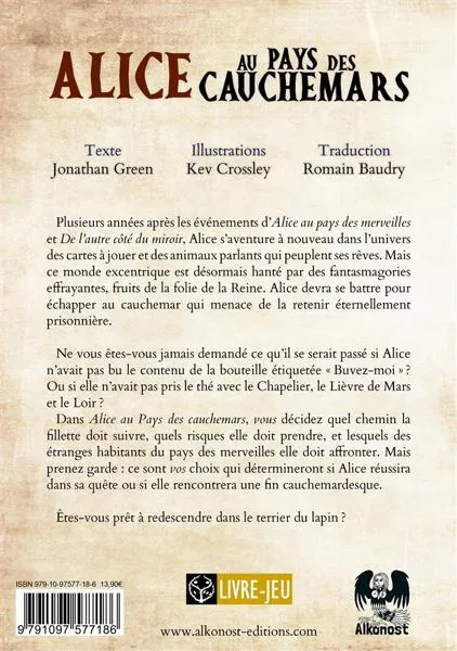 ALICE AU PAYS DES CAUCHEMARS