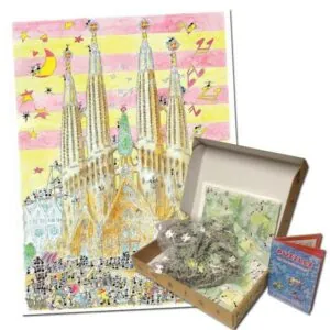 PUZZLE FORMICHE - F. VETTORI : BARCELONE - 1080 PIECES