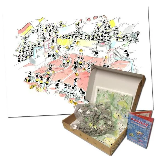 PUZZLE FORMICHE - F. VETTORI : BASKETBALL - 540 PIECES