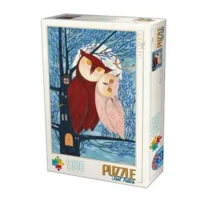 PUZZLE D-TOYS - K. ANDREA : CHOUETTES - 1000 PIECES
