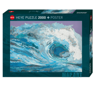 PUZZLE HEYE - M. CUSICK : Map Wave - 2000 pièces