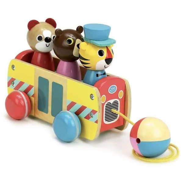 BUS A TIRER PAR INGELA P.ARRHENIUS - VILAC