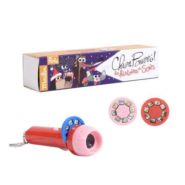 LAMPE A HISTOIRES - CHIEN POURRI - MOULIN ROTY