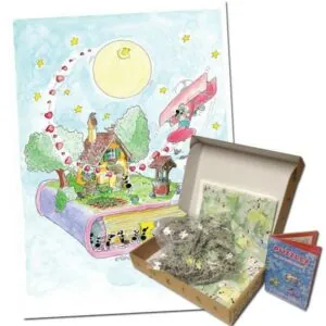 PUZZLE FORMICHE - F. VETTORI : L'AVION - 540 PIECES