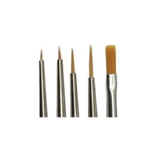PRINCE AUGUST - SET DE 5 PINCEAUX SYNTHETIQUES