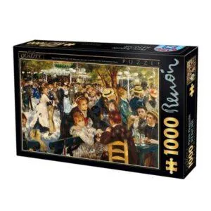 PUZZLE D-TOYS - P-A. RENOIR : DANCE AU MOULIN DE LA GALETTE - 1000 PIECES