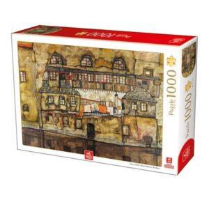 egon-schiele-house-wall-on-the-river-puzzle-1000-pieces