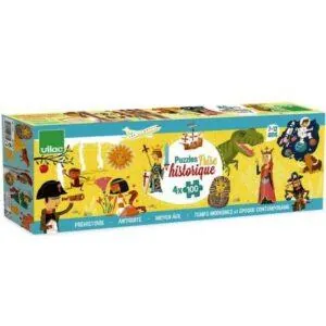 PUZZLE VILAC : GRANDE FRISE HISTORIQUE - 4X100 PIECES