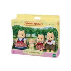 LA FAMILLE CHIEN CARAMEL - SYLVANIAN FAMILIES